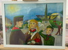 Передвижная выставка рисунков победителей конкурса "Юный патриот" прибыла в Национальный парк "Браславские озера"